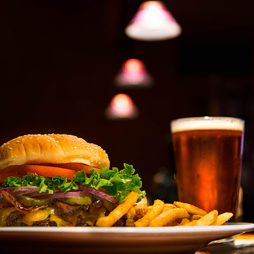 Cairnbaan Hotel - Food promotion - Beer and Burger